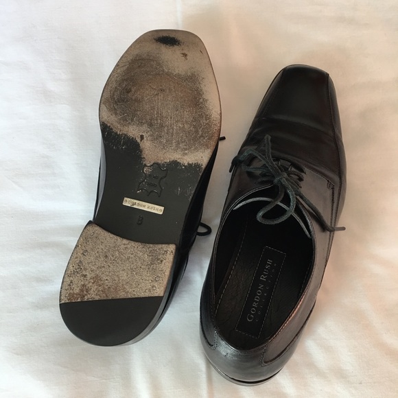 GORDON RUSH Men’s Leather Dress Shoes, Size 8 - Picture 7 of 7